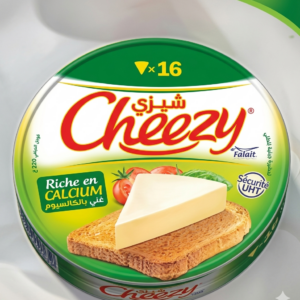 Cheezy 16-Portion Calcium-Rich Cheese Tin
