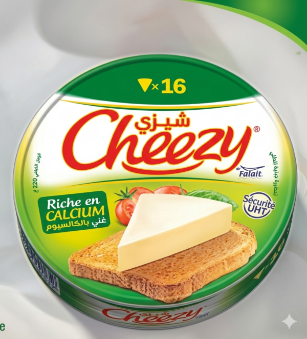 Cheezy 16-Portion Calcium-Rich Cheese Tin